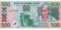 Sierra Leone 500 1998 UNC P-23/b